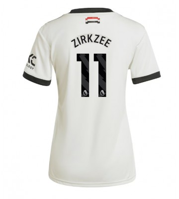 Manchester United Joshua Zirkzee #11 Tredje Tröja Dam 2024-25 Kortärmad